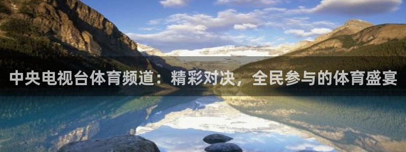 玩球直播看比赛：中央电视台体育频道：精彩对决，全民参与的体育盛宴